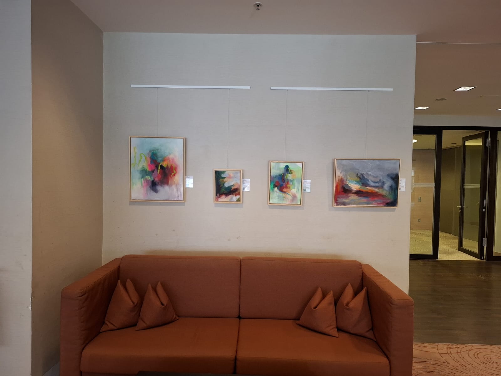Expositie Hilton Mainz Irma van Gemert