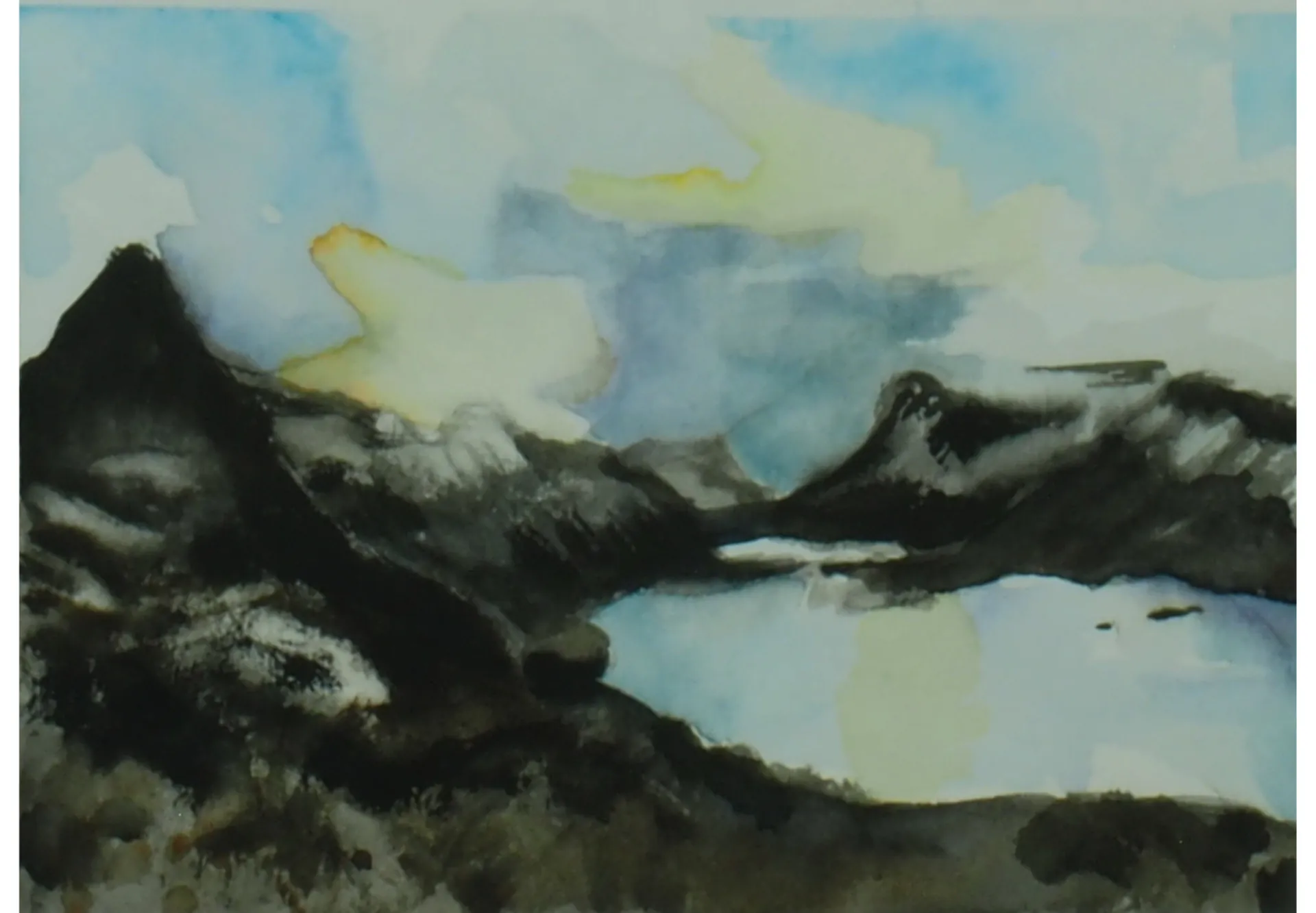 Landschap Westfjords Ijsland