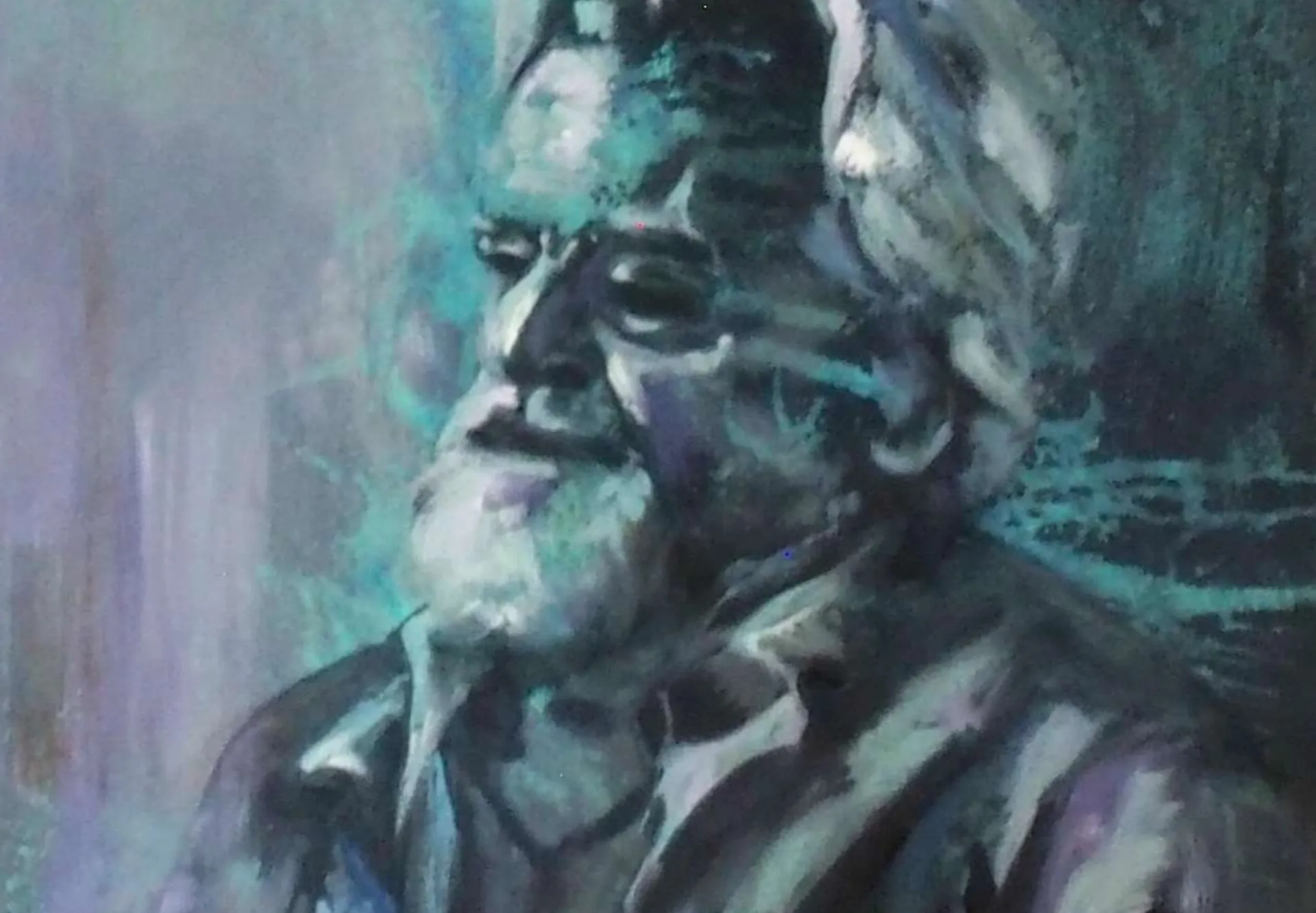 Statige man detail